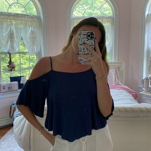 American Eagle Soft and Sexy Off The Shoulder Tee